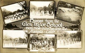 Scenes from the Glen Taylor School, 2103, 2108-2120, San Jose Ave., Alameda, Calif.                       